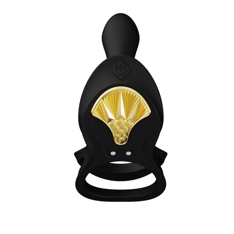 ZALO - BAYEK VIBRATING COUPLES RING BLACK - My naughty haven #