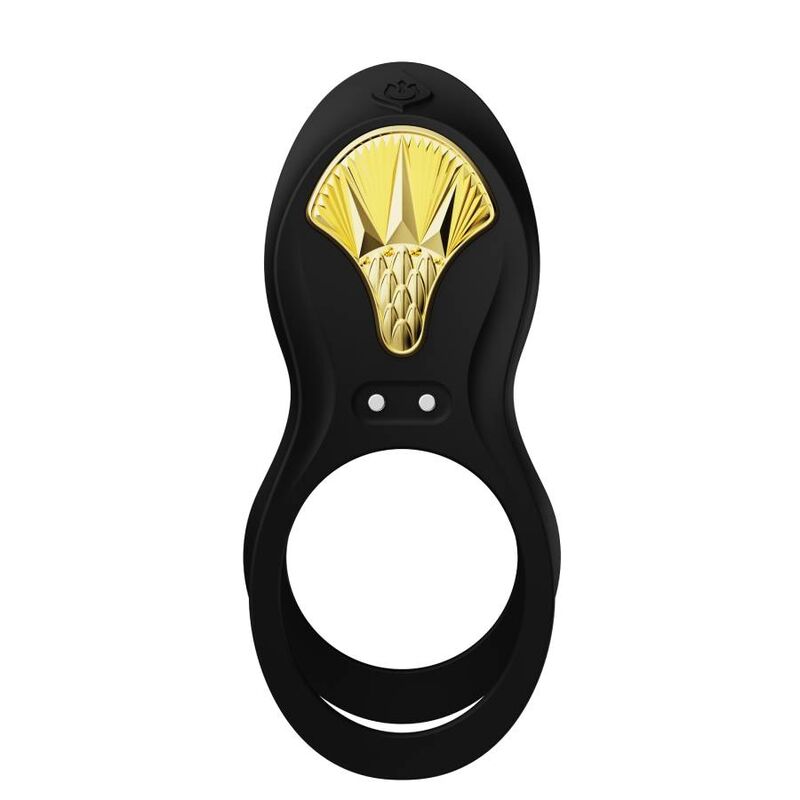 ZALO - BAYEK VIBRATING COUPLES RING BLACK - My naughty haven #