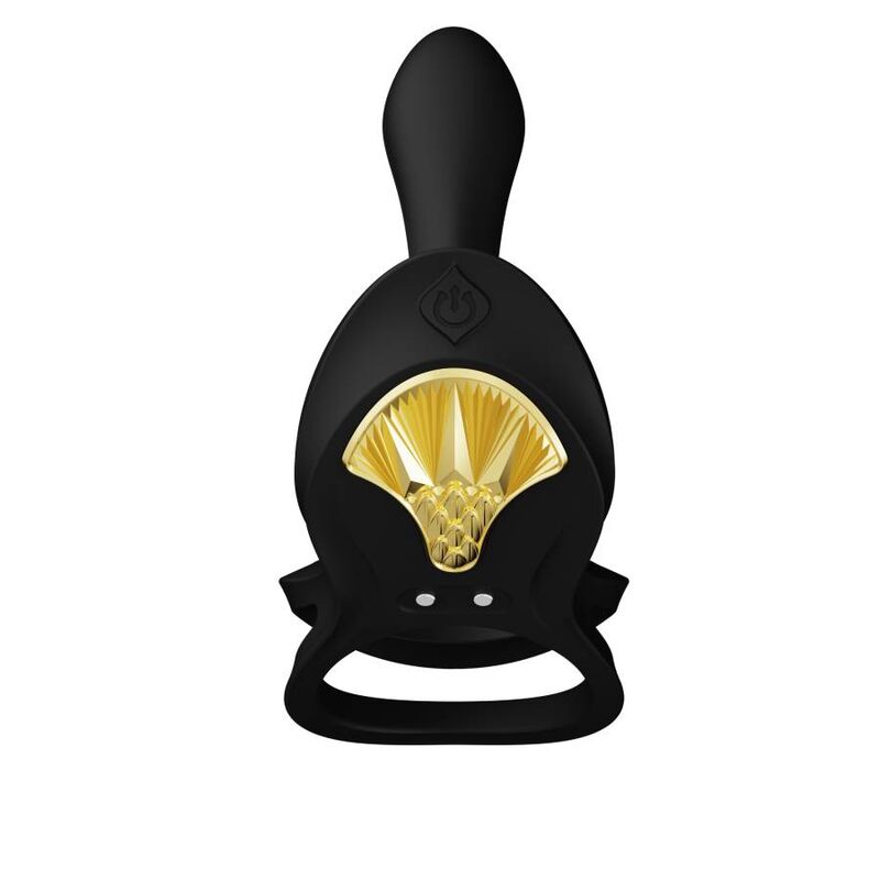 ZALO - BAYEK VIBRATING COUPLES RING BLACK - My naughty haven #