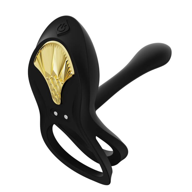 ZALO - BAYEK VIBRATING COUPLES RING BLACK - My naughty haven #