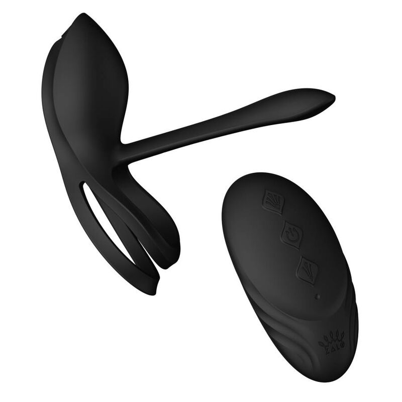 ZALO - BAYEK VIBRATING COUPLES RING BLACK - My naughty haven #