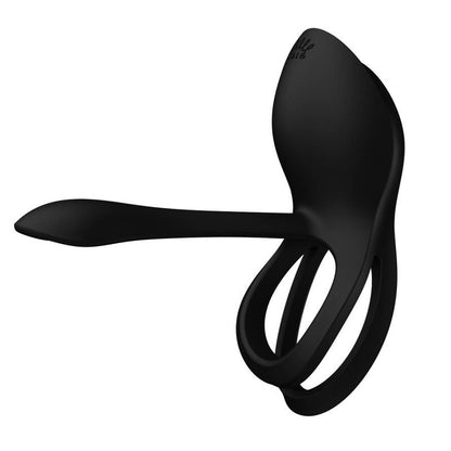 ZALO - BAYEK VIBRATING COUPLES RING BLACK - My naughty haven #