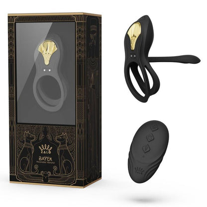 ZALO - BAYEK VIBRATING COUPLES RING BLACK - My naughty haven #