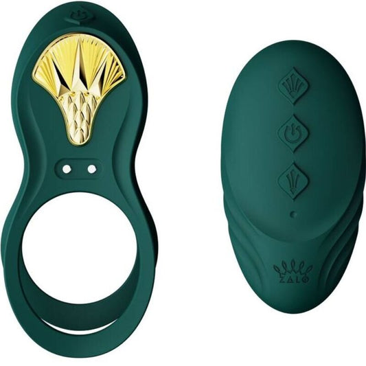 ZALO - BAYEK VIBRATING COUPLES RING GREEN - My naughty haven #