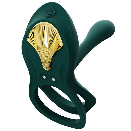 ZALO - BAYEK VIBRATING COUPLES RING GREEN - My naughty haven #