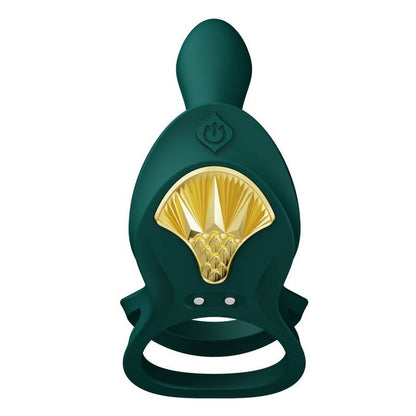 ZALO - BAYEK VIBRATING COUPLES RING GREEN - My naughty haven #