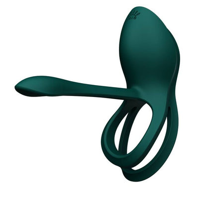 ZALO - BAYEK VIBRATING COUPLES RING GREEN - My naughty haven #