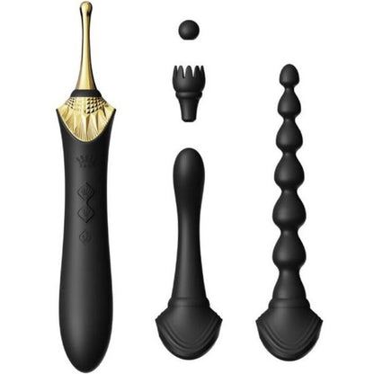 ZALO - BESS 2 CLITORAL MASSAGER BLACK - My naughty haven #