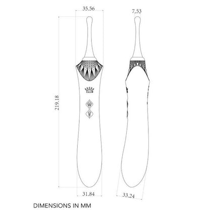 ZALO - BESS 2 CLITORAL MASSAGER BLACK - My naughty haven #