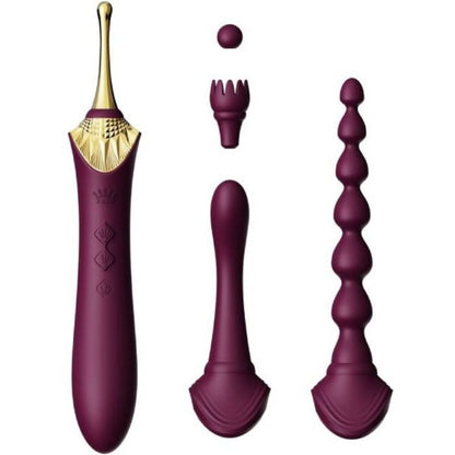 ZALO - BESS 2 CLITORAL MASSAGER PURPLE - My naughty haven #
