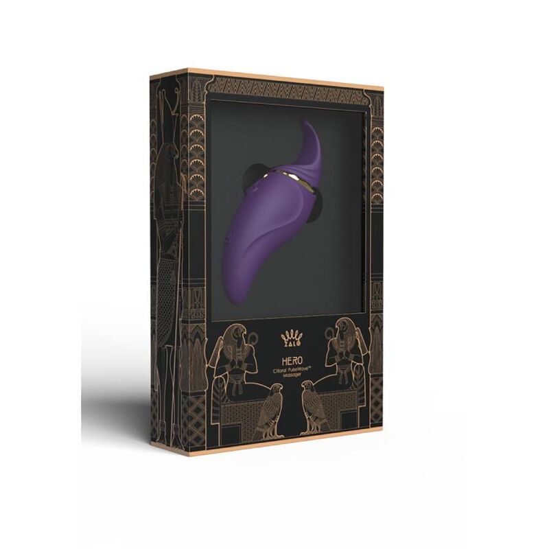 ZALO - HERO PULSE WAVE MASSAGER PURPLE - My naughty haven #