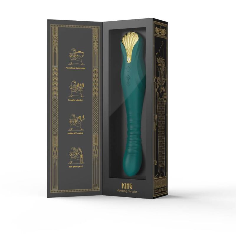 ZALO - KING THRUSTER GREEN - My naughty haven #