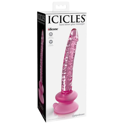 ICICLES - № 86 СТЪКЛЕНО ДИЛДО С ВАНДУЗА