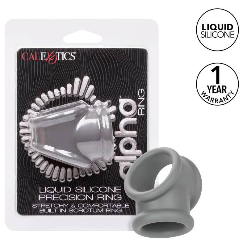 CalExotics - Еректилен пръстен Alpha Precision Ring (сив)