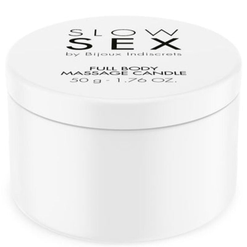 Bijoux - Масажна свещ за тяло Slow Sex - 50 г