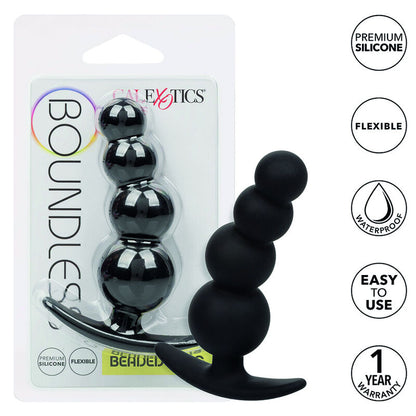 CalExotics – Анална тапа с перли „Boundless“