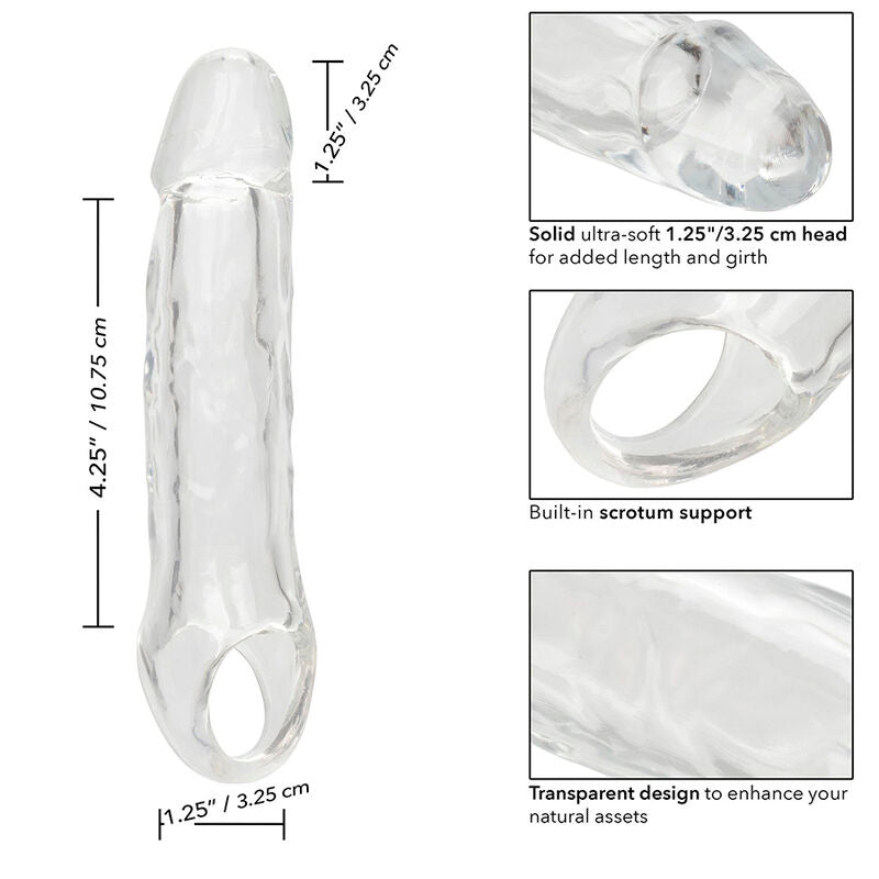CalExotics - Прозрачен удължител Performance Maxx Clear Extension 5.5, прозрачен цвят