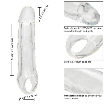 CalExotics - Прозрачен удължител Performance Maxx Clear Extension 5.5, прозрачен цвят