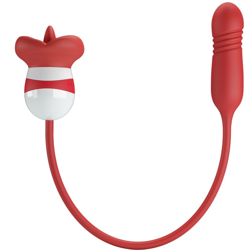 Pretty Love - Червен мастурбатор уста Ashlynn 