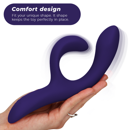 WE-VIBE - ВИБРАТОР NOVA 3 RABBIT, ЧЕРЕН