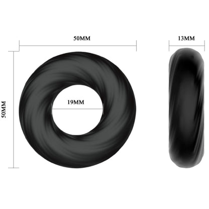 CRAZY BULL - SPIRAL SILICONE RING