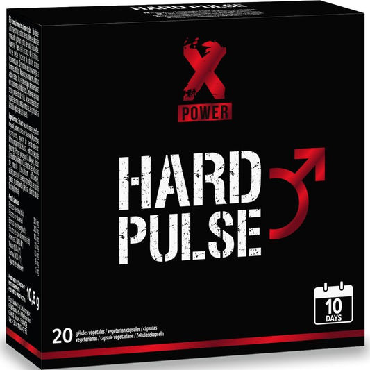XPOWER - HARD PULSE EXPRESS ТЕРАТУРА 10 ДНИ ЗА ЕРЕКЦИЯ И ИЗДРЪЖЛИВОСТ 20 КАПСУЛИ