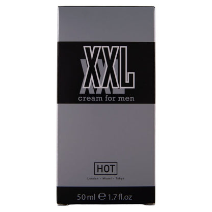 Hot - Мъжки крем за потентност и издръжливост XXL, 50 мл