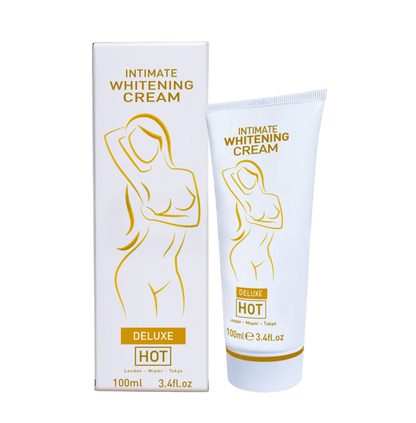 Hot - Луксозен избелващ крем за интимни зони Intimate Whitening Cream Deluxe, 100 мл