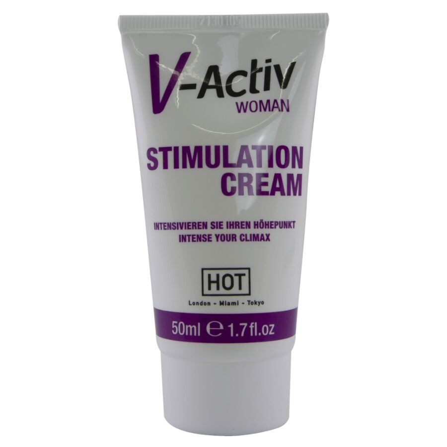 Hot - Стимулиращ крем за жени V-Activ, 50 мл