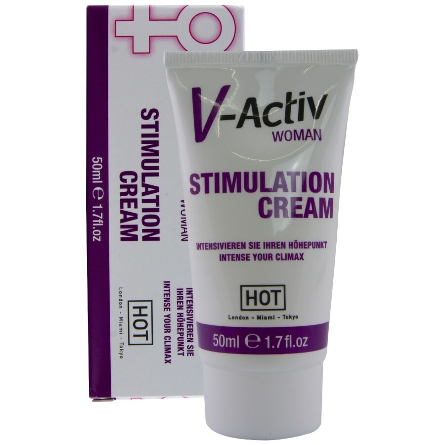 Hot - Стимулиращ крем за жени V-Activ, 50 мл