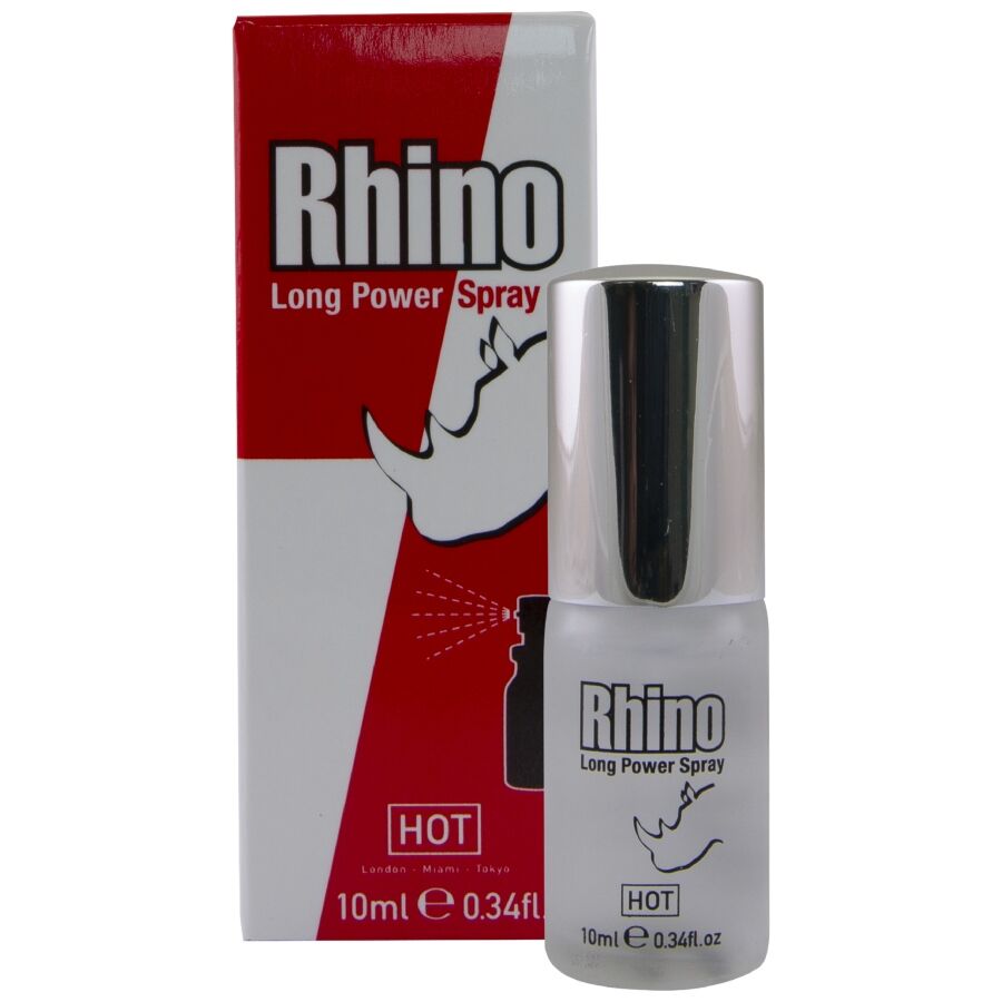 Hot - Rhino Long Power спрей за задържане, 10 мл