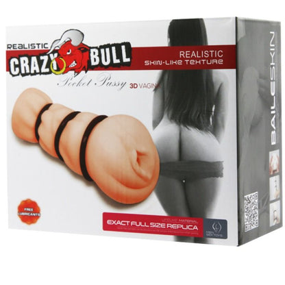 CRAZY BULL - ВАГИНАЛЕН МАСТУРБАТОР С ПРЪСТЕНИ