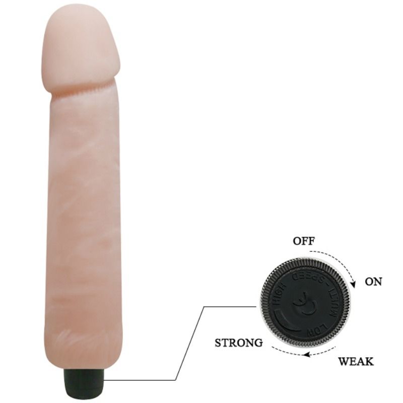 BAILE - ВИБРАТОР С ДИЛДО LOVE COMPANION 25 CM