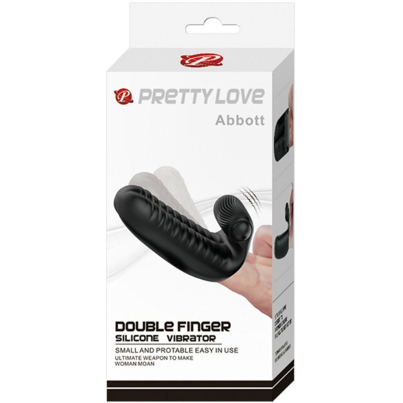PRETTY LOVE - ABBOTT BLACK СТИМУЛАТОР НАПЪСТНИК